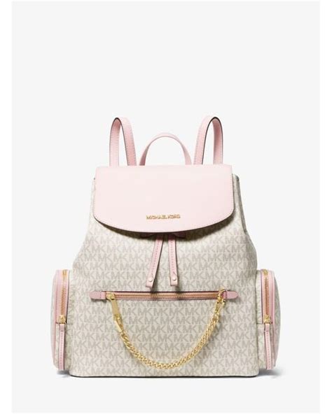 michael kors jet set signature backpack|michael kors outlet jet set.